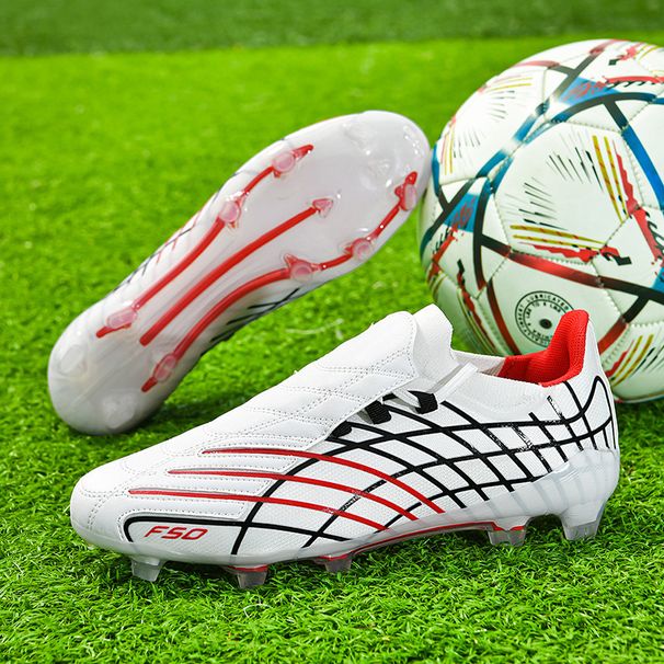 top Quality New Cross-Border World Cup Flip-Top F50 5A Spider Web Fully Knitted FG Spikes Professional Training Football Shoes For_vogvips.com