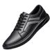 Four-board Shoes Men's Low-top Lace-up Casual Shoes Men's White Shoes_vogvips.com