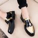 Regal Footwear Plus Size Men's Hairstylist Casual Fashion British Studded Leather Brogue Trendy Shoes_vogvips.com