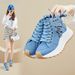 INS Korean Version New Dad For Women 2025 Autumn Student Sports Thick Sole Height Increasing Casual Shoes Street Style_vogvips.com
