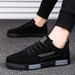 Men's Safety Work Shoes Waterproof Wear-resistant Slip-resistant Flat Sole Casual Sneakers Trendy For Construction Work Site_vogvips.com