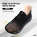 Men's Wide Toe Walking Shoes Casual Trail Running Sneakers Cross Training Tennis Non Slip Sports Gym Workout Soft Sole_vogvips.com