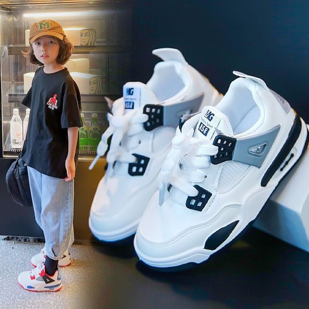 Big Name Children S Casual Shoes Autumn New Boys Sports Shoes Breathable Foreign Trade Girls Shoes Student Running Shoes_vogvips.com