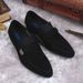 New Men's Pointed Toe Suede British Genuine Leather Business Casual Slip-On Sheepskin Shoes Large Size_vogvips.com
