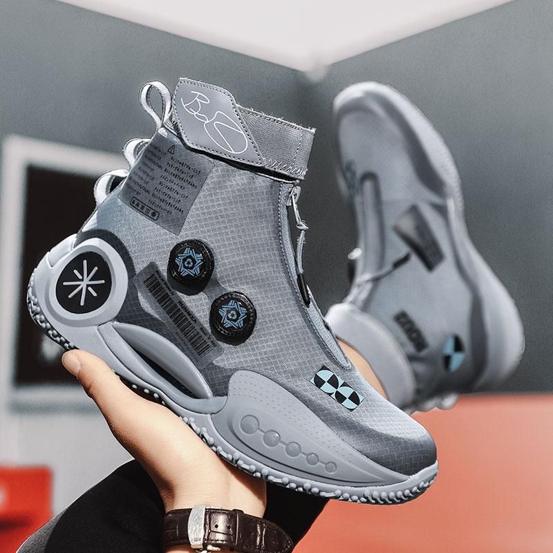 Men's Basketball 2025 New Student Non-Slip Shock Absorption Wear-Resistant Practical Sneakers Casual Sports Shoes_vogvips.com