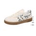 Casual Flat Running Sneakers Large Size Women's Shoes Comfortable And Lightweight Retro College Style_vogvips.com