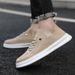 Summer New Board Breathable Thin Mesh Men's One Step Sports And Casual Shoes_vogvips.com