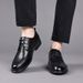 Summer Breathable Shoes, Business Formal Sandals, Perforated Leather Top Layer, Cowhide Casual Men's Shoes_vogvips.com