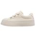 Thick-Soled White For Women 2025 Autumn New Women's Niche Casual Sneakers Versatile Student Canvas Shoes Ins Trend_vogvips.com