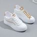 W1758 Thick-Soled Height-Increasing Women's White Sneakers 2022 Summer Casual Versatile Korean Style Sports Travel Shoes_vogvips.com
