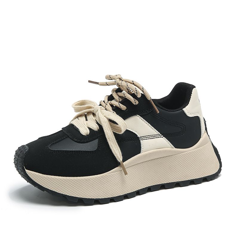 Little White Shoes Women's Platform Female Students' Leisure Sports Versatile Forrest Gump Shoes Street Shooting_vogvips.com