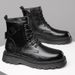European Warm Series 2025 Winter New Men's Fleece-Lined Martin Genuine Leather Fashion Versatile Warm Height-Increasing Soft Boots Trendy_vogvips.com