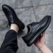 Large Size 47 Buine Caual Leather For Men, All-Seaon Flat Profeional Work Shoe, Brogue Carved Cowhide Men'_vogvips.com