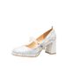 Women's Shoes Platform High Heels Classic Style Elegant Basics Casual Business Wedding Party Thick Heel Pearl Bridal Shoes Wedding Shoes Mary Jane_vogvips.com