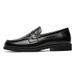 Step On Loafers Lazy Men's Business Casual Leather Shoes Autumn British Style High-end Formal Men 14532-J_vogvips.com