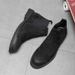 European Warm Series Straight Winter High-top Leather Shoes British Short Trendy Fashion Men's Martin Boots_vogvips.com