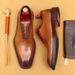 Men’s Shoes Brown leather shoes for men, genuine leather, British high end feel, polished color, business formal, wedding groom shoes_vogvips.com