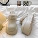 Genuine Leather Thick-Soled Height-Increasing Full-Coverage Furry Shoes For Women 2025 New Winter Plush Snow_vogvips.com