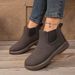 Cross Border Foreign Trade Winter Velvet Women's Cotton Shoes, Warm Mother's Shoes, Flat Bottomed Comfortable Versatile Short Boots, Anti Slip Snow Bo_vogvips.com
