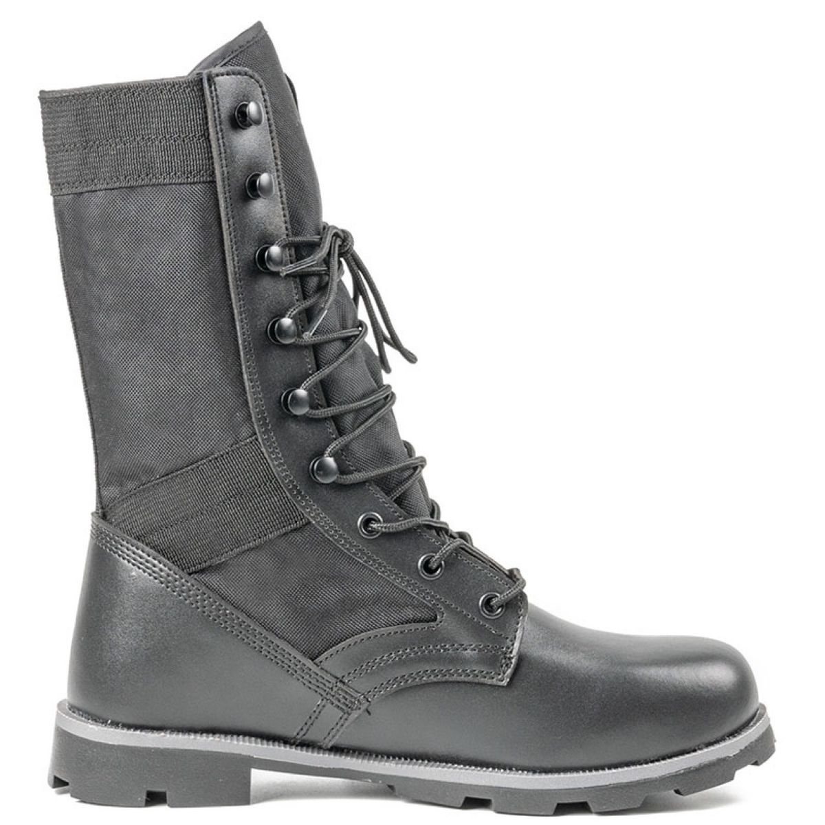 Combat Boots Men's Large Size Tactical Boots Ultra Light Flying Boots Men's Mountaineering Boots Hiking Training Boots High Top Two-color Bottom_vogvips.com