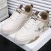 Spring And Autumn 2025 New Men's Shoes, A Niche Thick-soled White Trendy Summer Hit, Versatile Sports And Casual Sneakers_vogvips.com