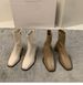 High-heeled Square-toed Short Boots 2025 New Spring And Autumn Single Boots Martin Boots_vogvips.com
