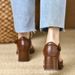 Retro Square-Toed Chunky Heel Hollow High-Heel Women, 2026 New Summer Outdoor Mid-Heel Luxury Sandals For Rich Women_vogvips.com