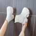 Inner Height Increasing Martin For Women Slip-On 2025 New Slim Knitted Short Thick Sole High Heel Stretch Sock Boots_vogvips.com