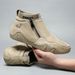 Retro Style Martin Boots Men's Leather Large Size Men's Shoes High Top Wear-resistant Outdoor Casual Shoes_vogvips.com
