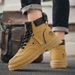 New Leather Spring Men's Shoes High-top Men's Heightening Tooling Martin Boots_vogvips.com