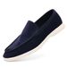Fashion Men's Slip-on Casual Shoes Suede Leather Mens Trendy Classic Loafers Moccasins Men Outdoor Driving Flats_vogvips.com