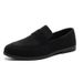 Korean-style British Round-toe Leather Shoes With A Height Increase, One-step Slip-on Casual Shoes, Hairstylist's Loafers For Men_vogvips.com
