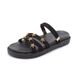 HM- 0.5kg Women's Female Students, Fashionable 2026 New Summer Roman-style Flat Korean-style Large-size Shoes For Women_vogvips.com