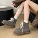 Thick-Soled Kapibara Martin Women 2025 Autumn New British Style Casual Ankle Yellow Boots For Adults_vogvips.com