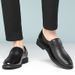 Suitable For All Seasons Men' Genuine Leather Buine Formal Summer Hollow Breathable Caual Soft Sole Non-Slip Large Size Middle-Aged Dad_vogvips.com
