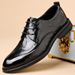 2024 Autumn New Men's Fashion Leather Shoes Men's Business Formal Casual Leather Shoes Hundred Tower Shoes Men_vogvips.com