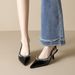 Baotou Rhinestone Sandals Women's Back Empty Beautiful Thin Heel High Heel Women's Shoes_vogvips.com