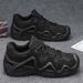 Men's Retro Chunky Work Boots Thick Sole Anti Slip Wear Resistant Comfort Vintage Fashion Casual Outdoor Trail Sports Sneakers_vogvips.com