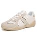 2026 New Spring Versatile Casual Women's Shoes, Soft Sole, Comfortable For Students, Lightweight Flat White Sneakers_vogvips.com