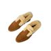 New Furry Shoes For Women, Autumn Winter Outdoor Wear, Thickened Warm Wool Lined Short Boots, European And American_vogvips.com
