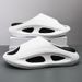 Comwarm New Summer Platform For Non-Slips Open Toe Flip Flops Men Fashion Beach Sandals Bathroom Slippers Outdoor_vogvips.com