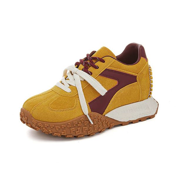 MingLiu Small Size , Height Increasing German Training Shoes, 2025 Spring/summer New Style, Dad Shoes, Sports Shoes, Versatile Forrest Gump Shoes_vogvips.com