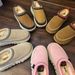 2025 New Winter Warm Anti-snow Boots For Women, Retro Style, Platform Tire Sole, Slip-on Lazy Cotton Shoes_vogvips.com