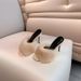 Top Version 2025 New Mink Fur Fashionable Heels For Women, Thin Open Toe Sexy High Heel Mules_vogvips.com