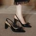 2025 New Summer Peep-Toe Sandals With Bowknot, Fashionable And Versatile Chunky High Heels_vogvips.com