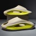Large Size Korean Version Fashionable Poop Feeling Slippers For Men, New Couple Trend, Summer Men's One Line Drag,_vogvips.com