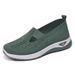 Shoes Women In Summer, Women's Old Beijing Cloth Fly Woven Breathable Shoes, One Foot Shoes For Mothers_vogvips.com