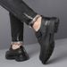Casual Leather Fashion Trend Versatile Men's Soft Sole Breathable Light Luxury Simple Comfortable Business Work Shoes_vogvips.com