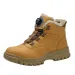 Men's Winter Fur Lined Hiking Waterproof Non Slip Rotary Buckle Snow Boots For Cold Weather Outdoor Daily Wear_vogvips.com