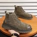 Men's Genuine Leather Martin Boots Autumn Style Suede Casual mid Top Ankle Work Shoes Trendy British Versatile_vogvips.com